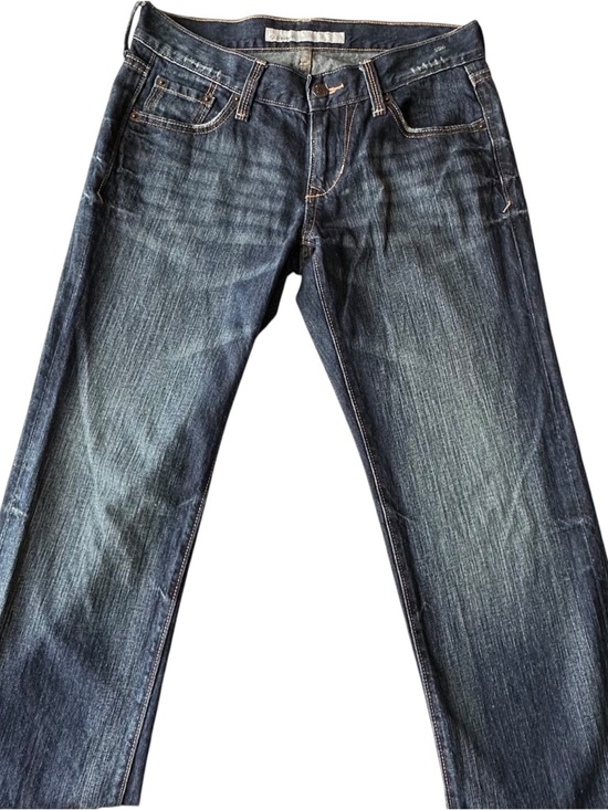 Old Navy Jeans Womens Bootcut 2009 Low Rise Dark Wash Blue Denim 30” Inseam Sz 2 - Picture 4 of 16